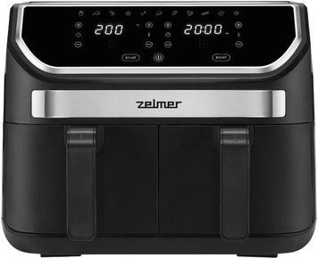 Двукамерная мультипечь аэрофритюрница Zelmer ZAF 9100 85632 фото