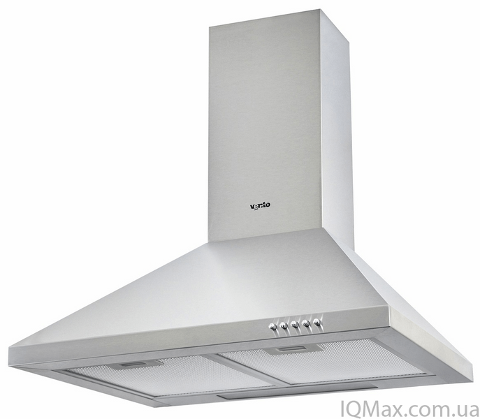 Кухонна витяжка пристінна камінна Ventolux MILANO 60 INOX (1000) PB 78511 фото