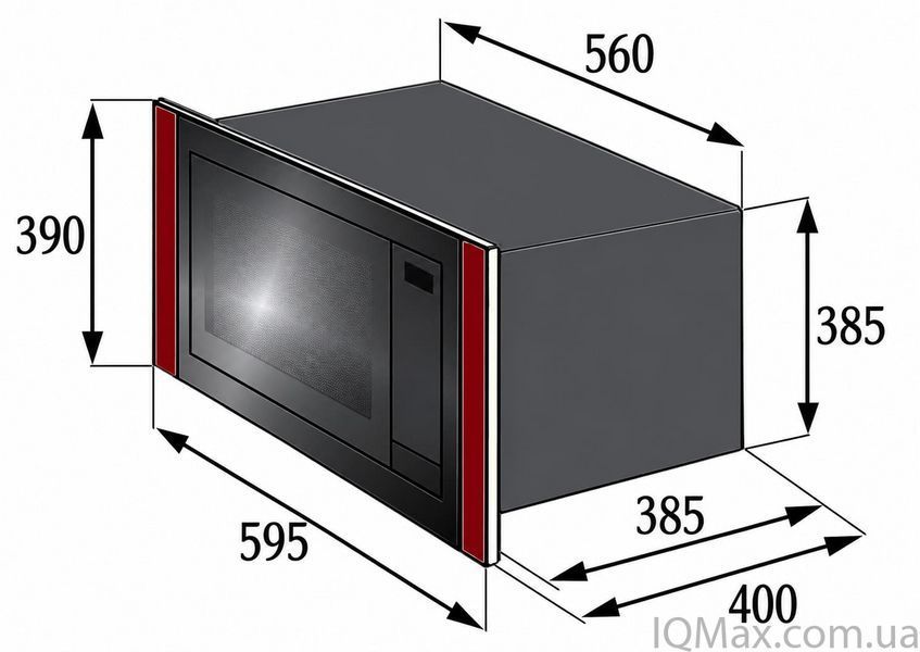 Микроволновая печь встраиваемая Gunter & Hauer EOK 2502 WH 86579 фото
