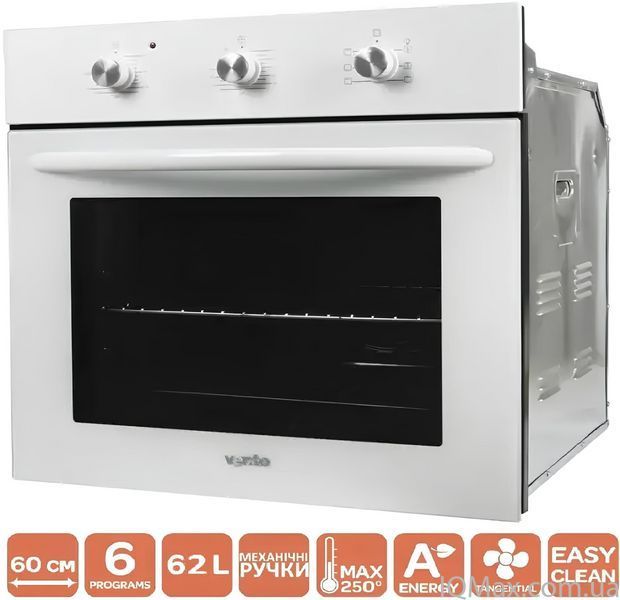 Духова шафа електрична Ventolux BLANCO 78525 фото