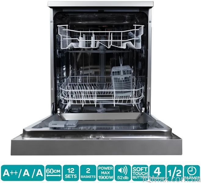 Посудомоечная машина отдельностоящая Ventolux DWT 6004 NA FS (X) 86075 фото